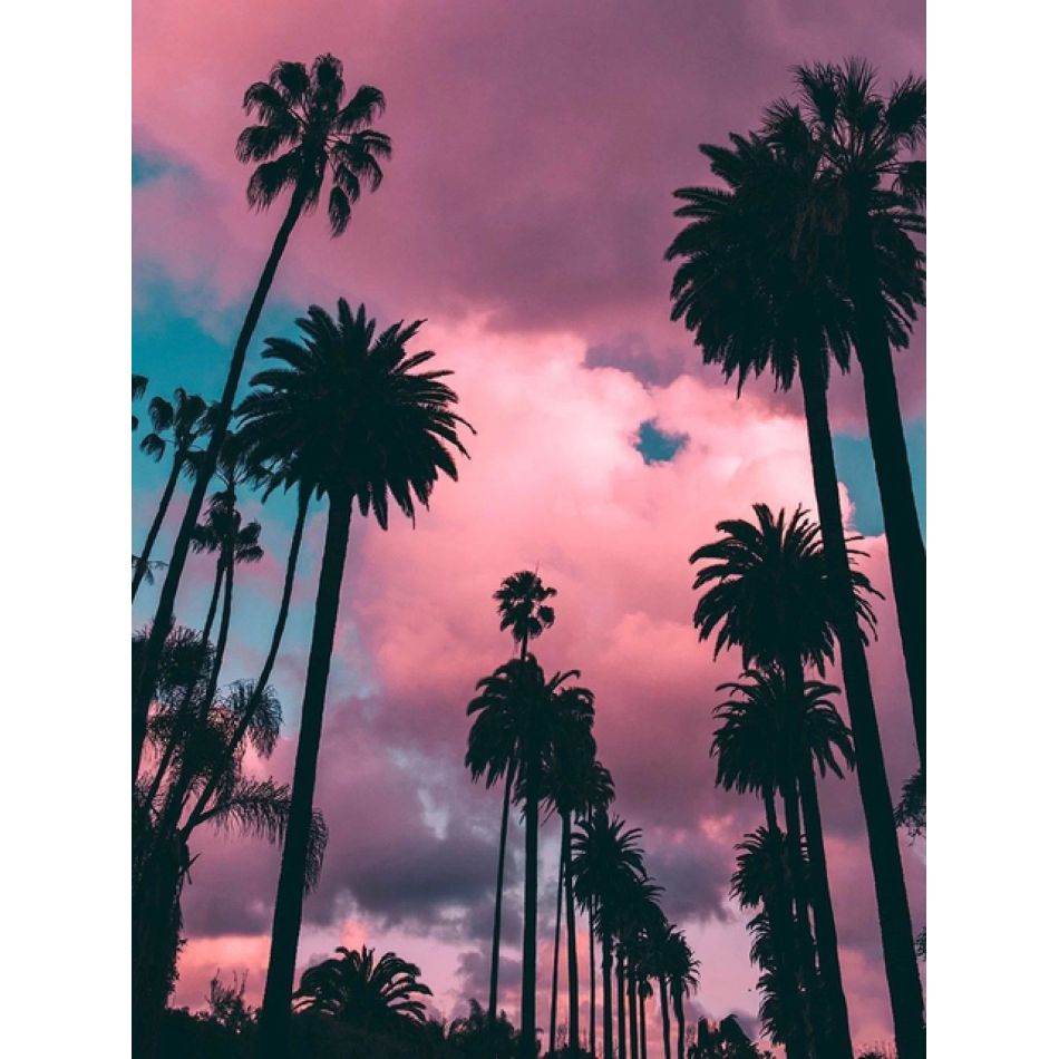 Unique Art Craft - RUOPOTY Diamond Painting Adults Pink Sky