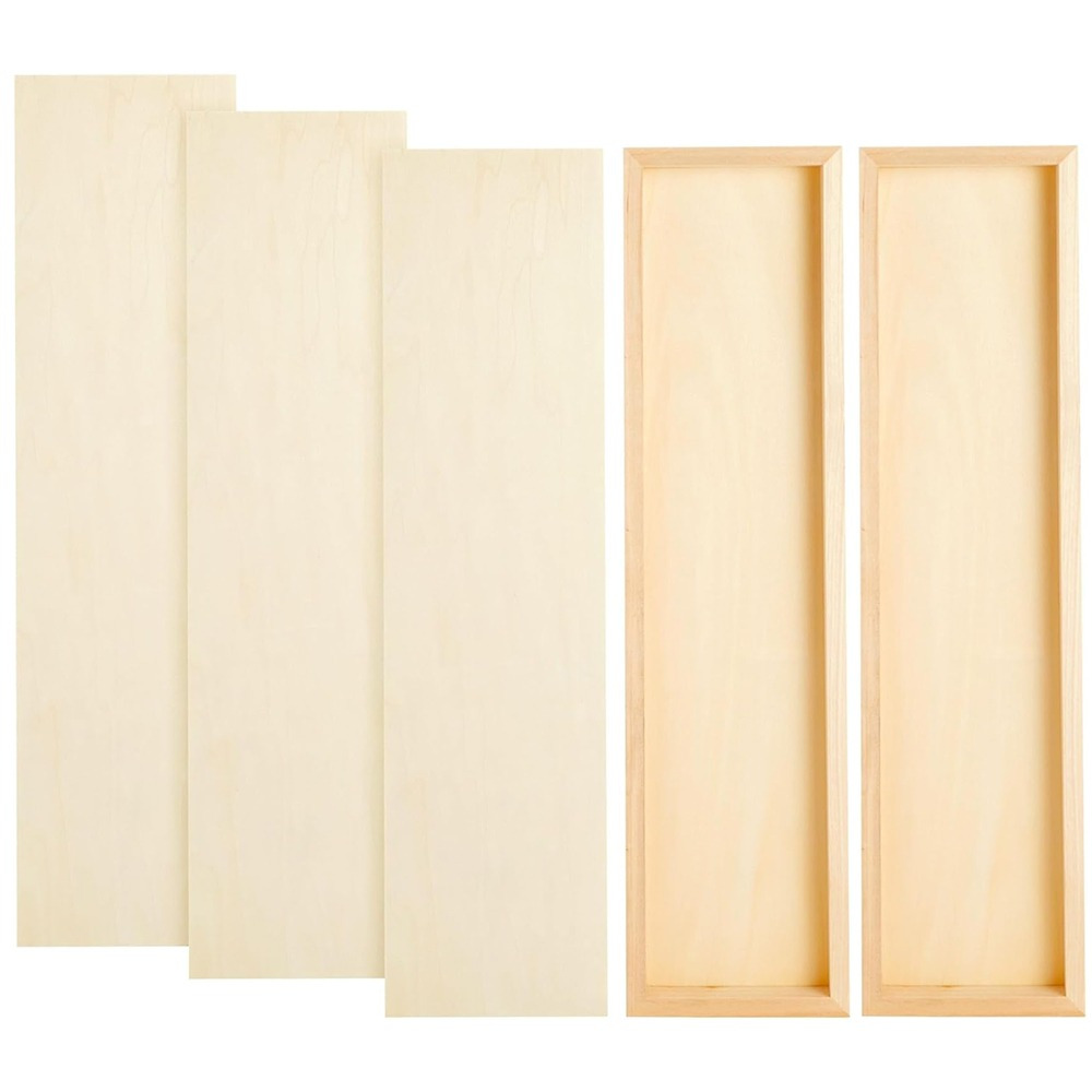 Art Craft Gallery - 1/3pcs 50*20*2cm Unfinished Wooden Boards Measuring