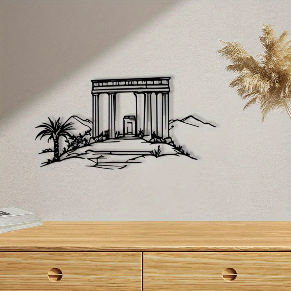 Art & Craft Of Problem Solving - CIFBUY Iron Wall Art Religious Mural