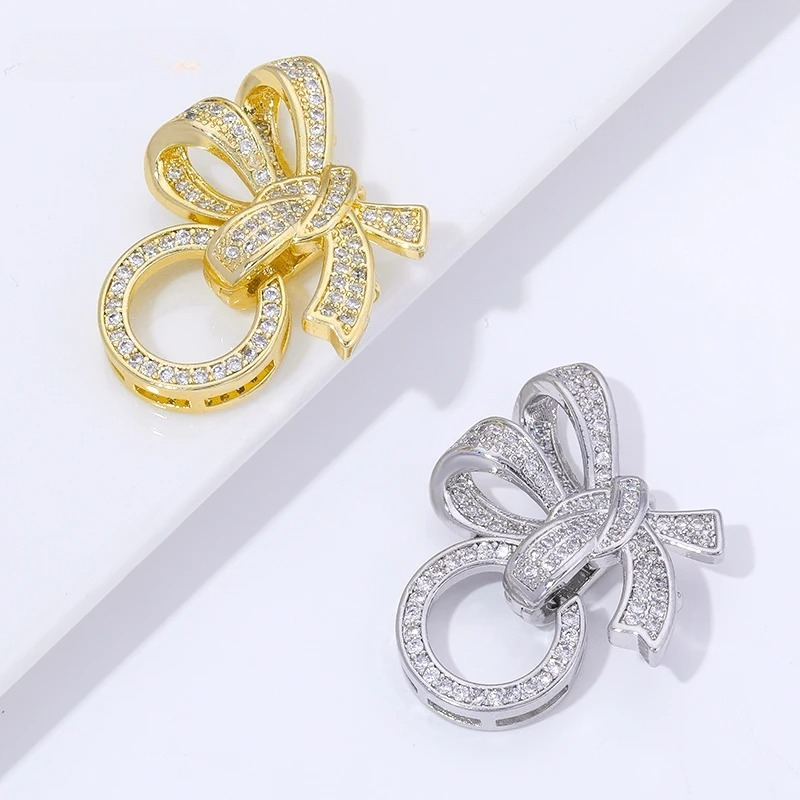 Art Craft Diy - 18K Gold Plated Pearl Clasps Connectors