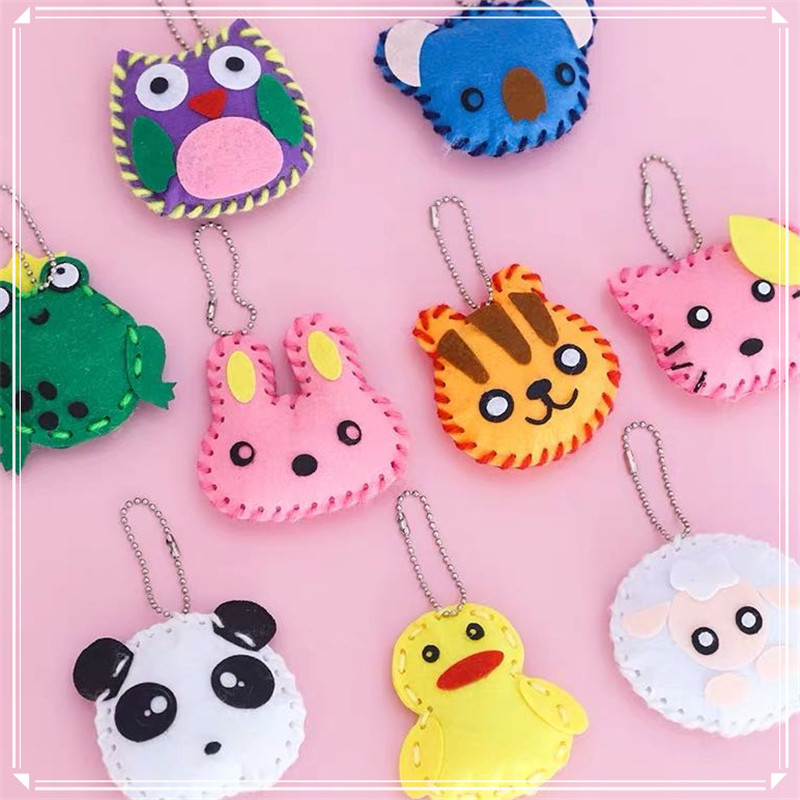 Art Craft Kits For Kids - 5Pcs/lot Kids Handcraft Toys Non-woven Fabric