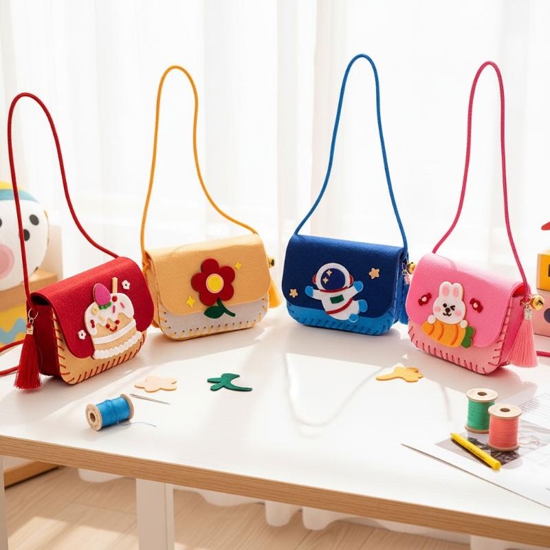 Art Craft Activities - Felt Bag Making Kit for Children