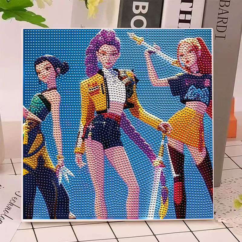 Art Craft Diy - Anime Hunters Gilrs Lumi Mila Zoi