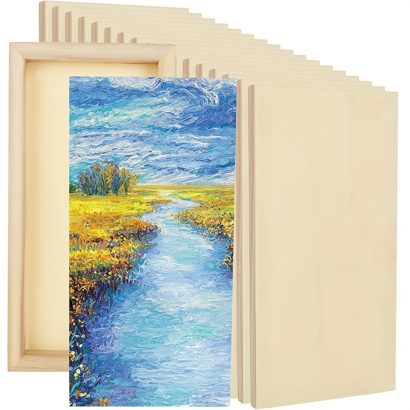 Art Craft Gallery - Unfinished Wooden Boards Measuring 12*6*0.8inch Used