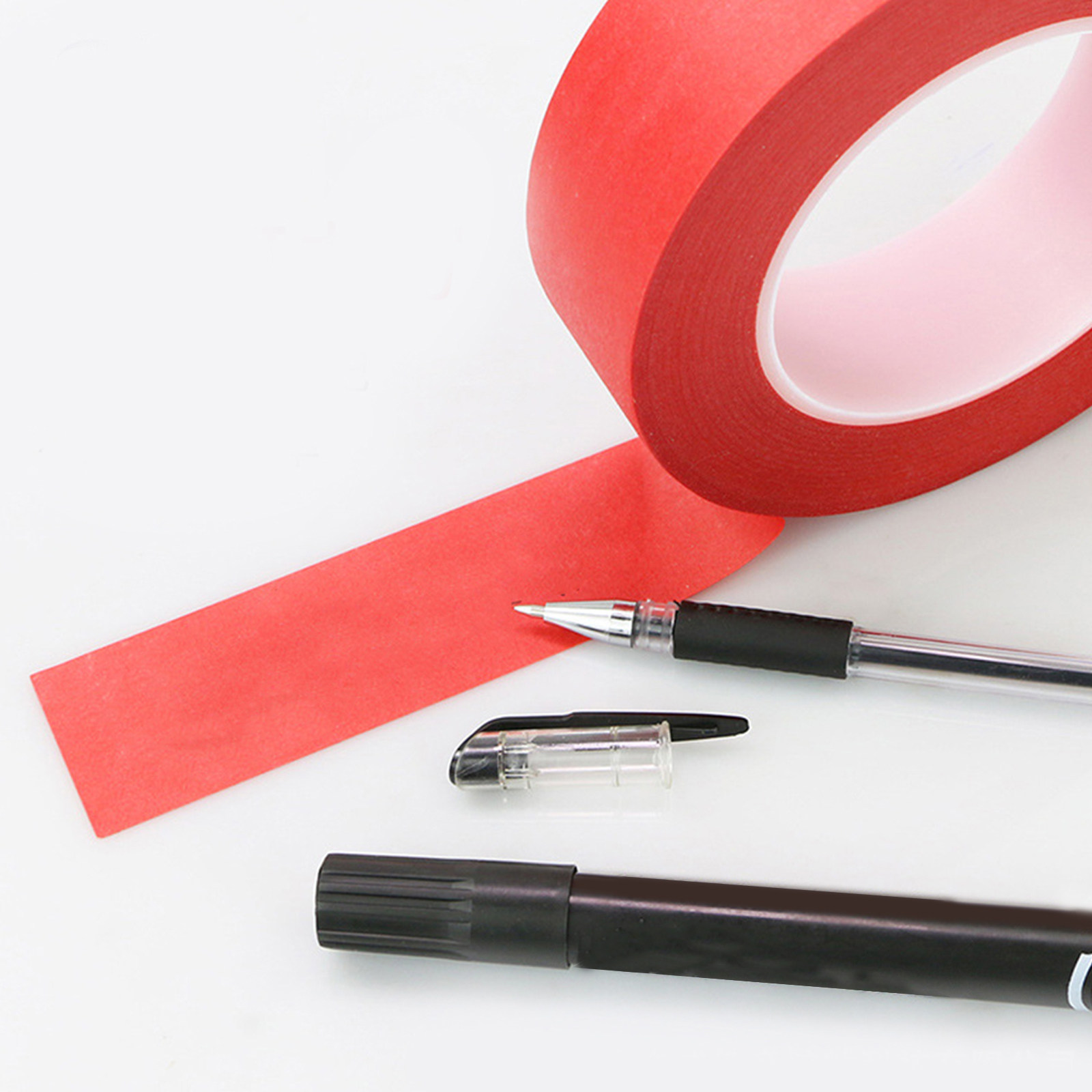 Art Craft Activities - 3 Red Masking Tape High Temperature