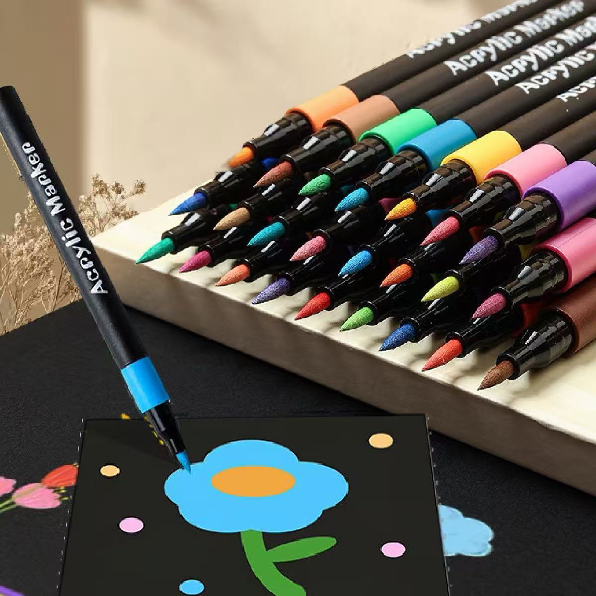 Copic Marker Classic - 12/24/36pcs Soft Brush Tip Acrylic Marker