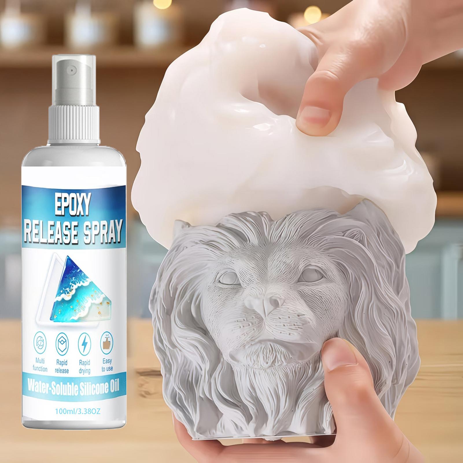 100ml Silicone Release Spray E - đánh giá và giá Resin Casting Mold