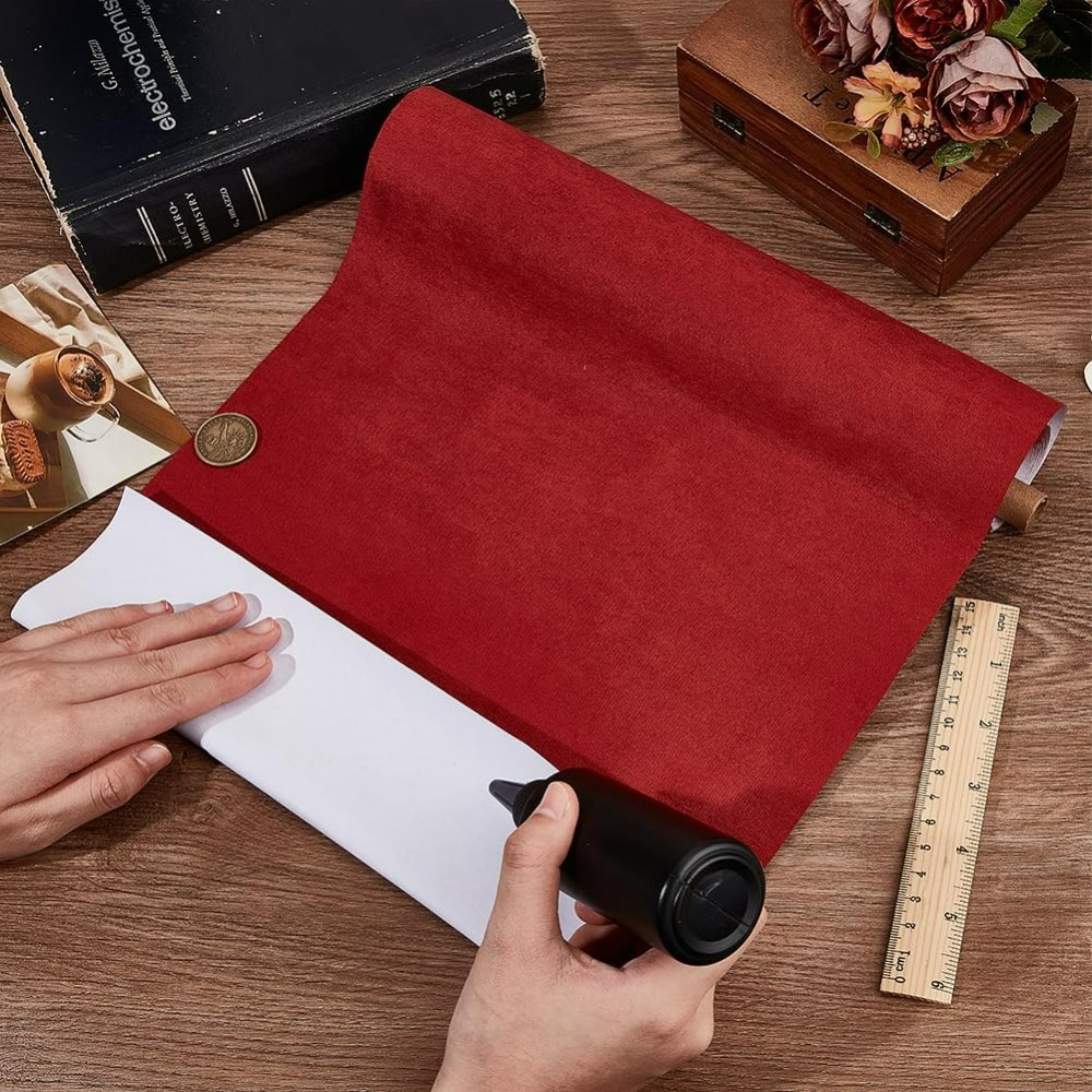 51 x 11.8 Inch Red Book Cloth  - đánh giá và giá Art Craft Activities