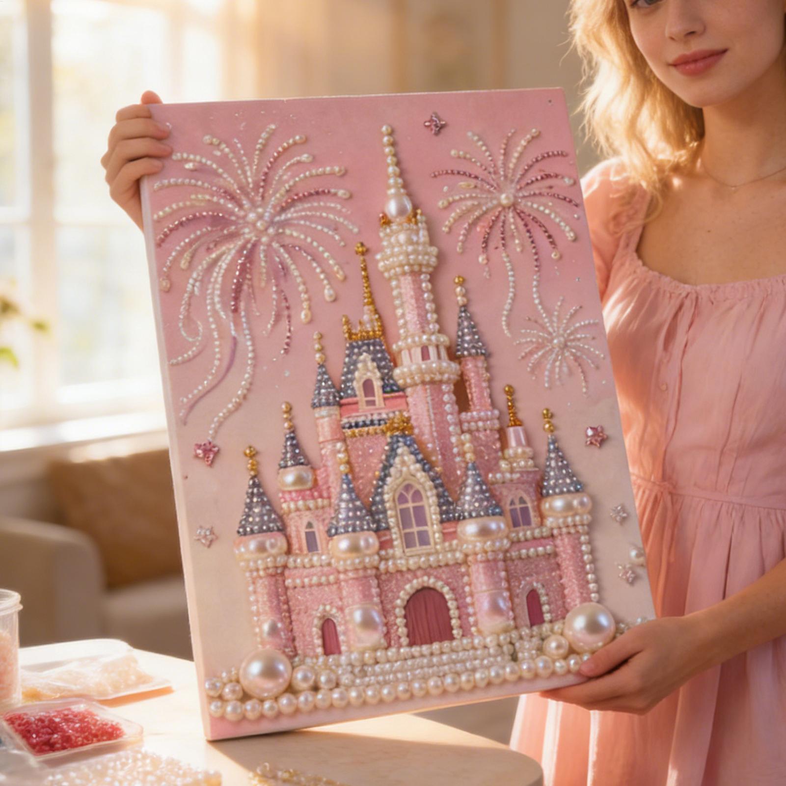 DIY Pearl Painting Kit Beaded  - đánh giá và giá Art Craft Activities