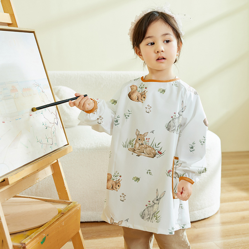Children Waterproof Art Cover  - đánh giá và giá Art Craft 4 Years Old