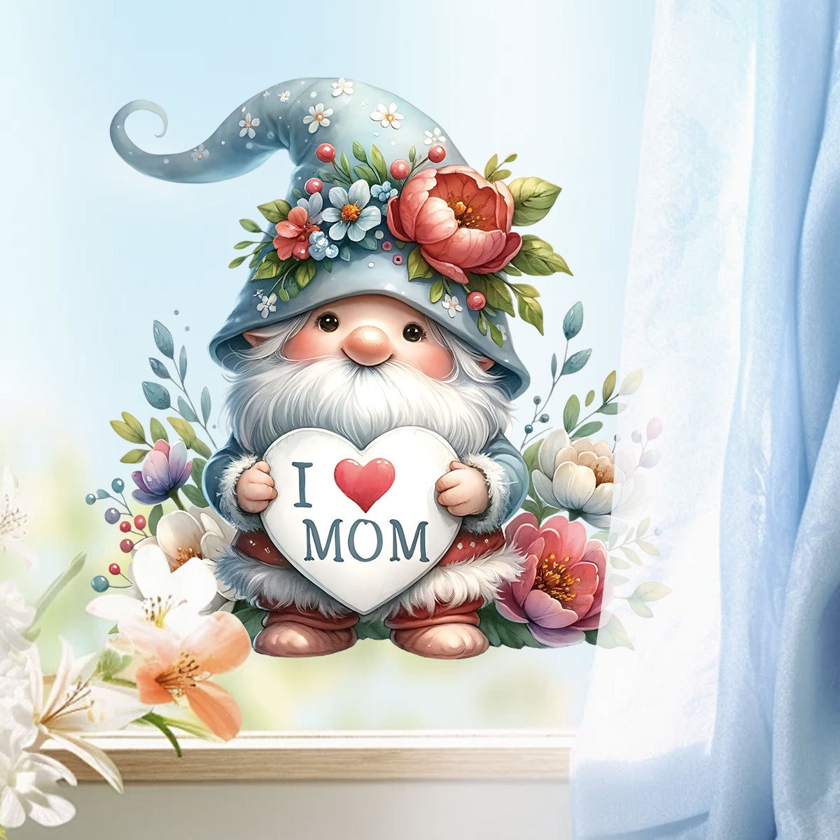Mother Day Wall Stickers Cute  - đánh giá và giá Art Craft Mother'S Day