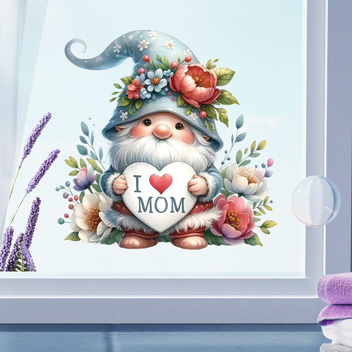 Mother Day Wall Stickers Cute  - đánh giá và giá Art Craft Mother'S Day