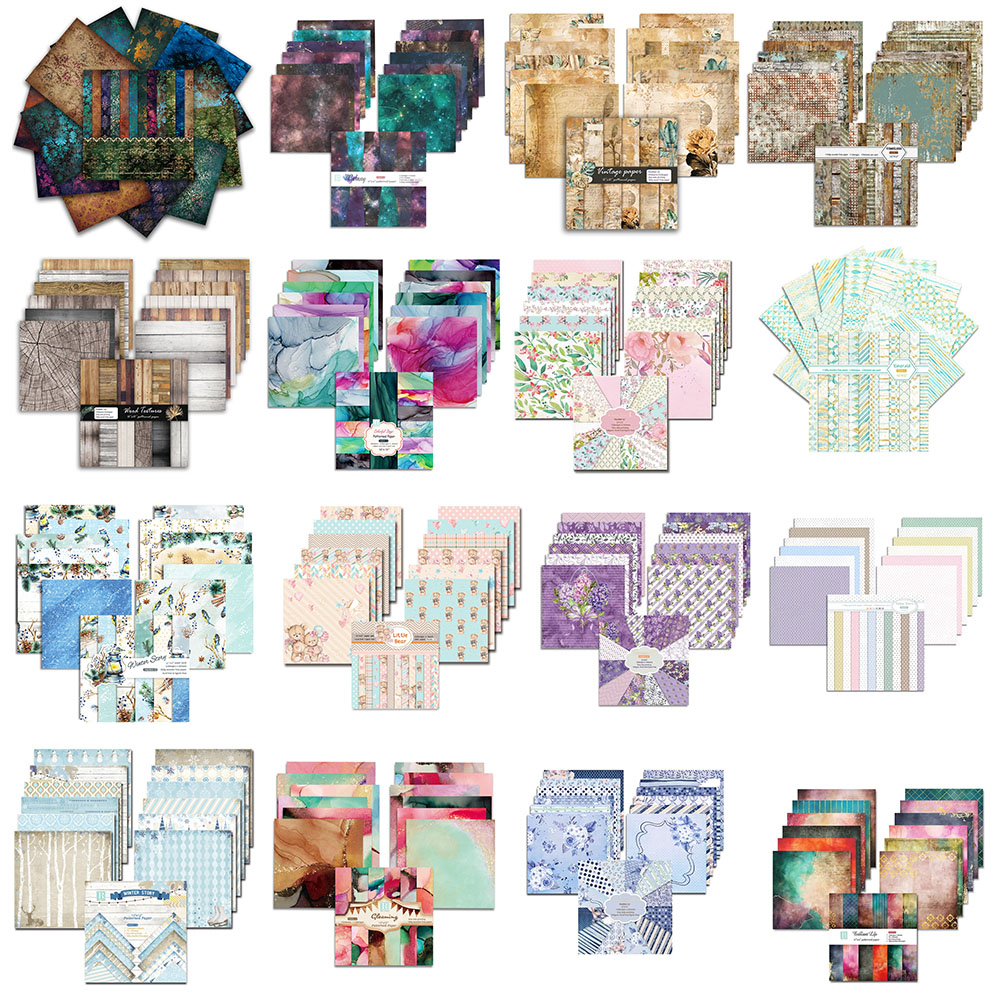 24 Sheets 30x30cm Scrapbook Pa - đánh giá và giá Art Craft Journals