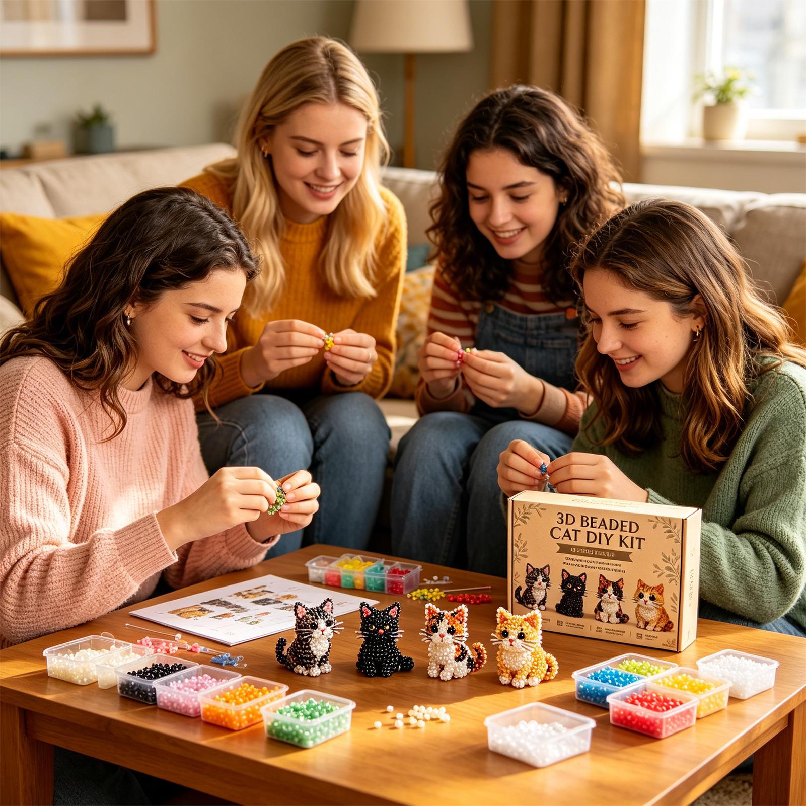 DIY Animal Beading Kit Cute 3D - đánh giá và giá Art Craft Class