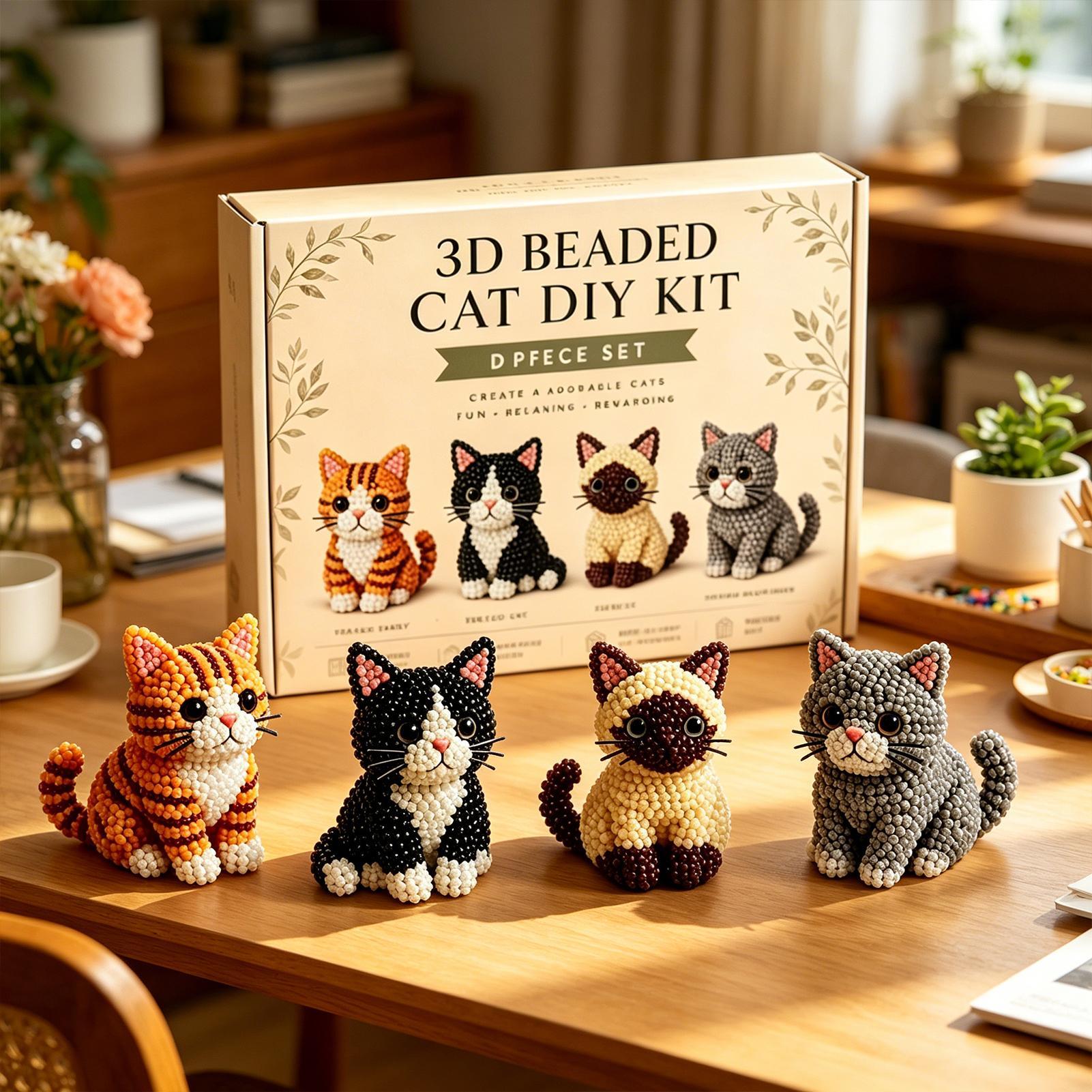 DIY Animal Beading Kit Cute 3D - đánh giá và giá Art Craft Class