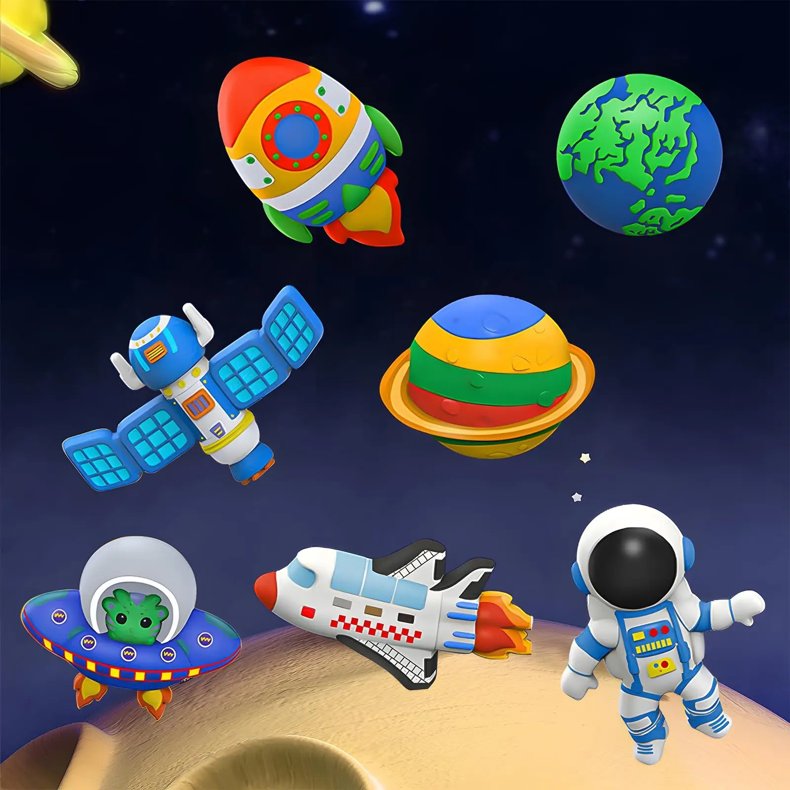 Space DIY Gypsum Kit for Kids  - đánh giá và giá Art Craft 4 Years Old