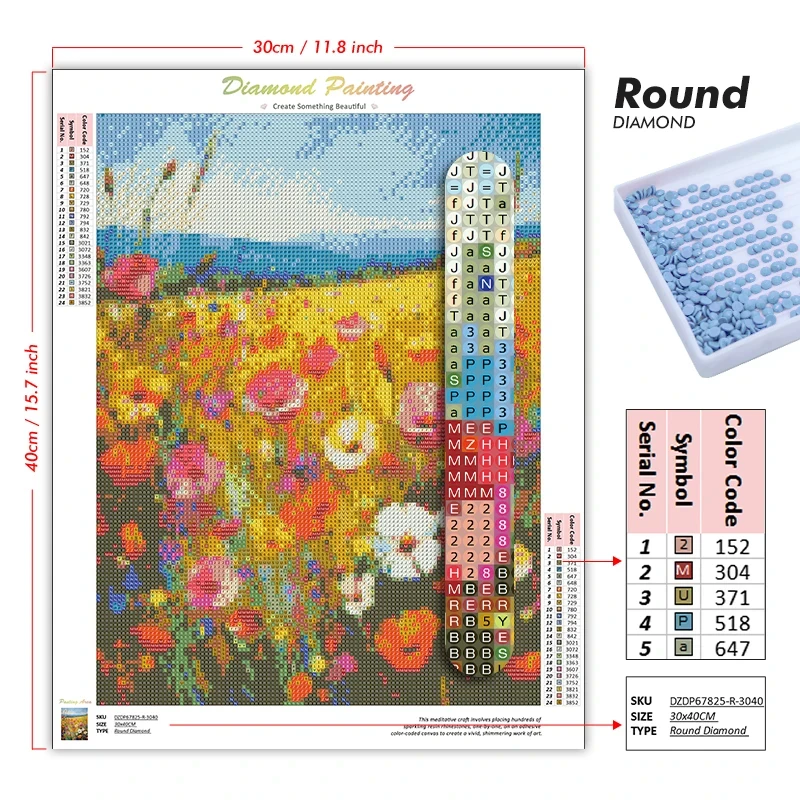 5D DIY Diamond Painting Kit No - đánh giá và giá Art And Craft Jungle