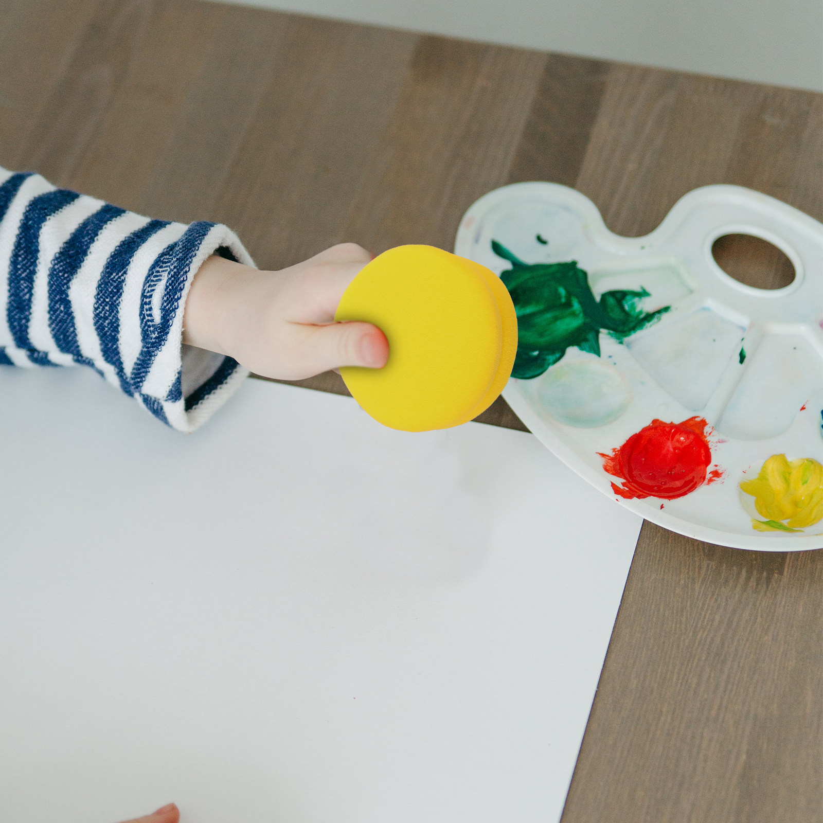 2Pcs Children Painting Sponge  - đánh giá và giá Art Craft Class