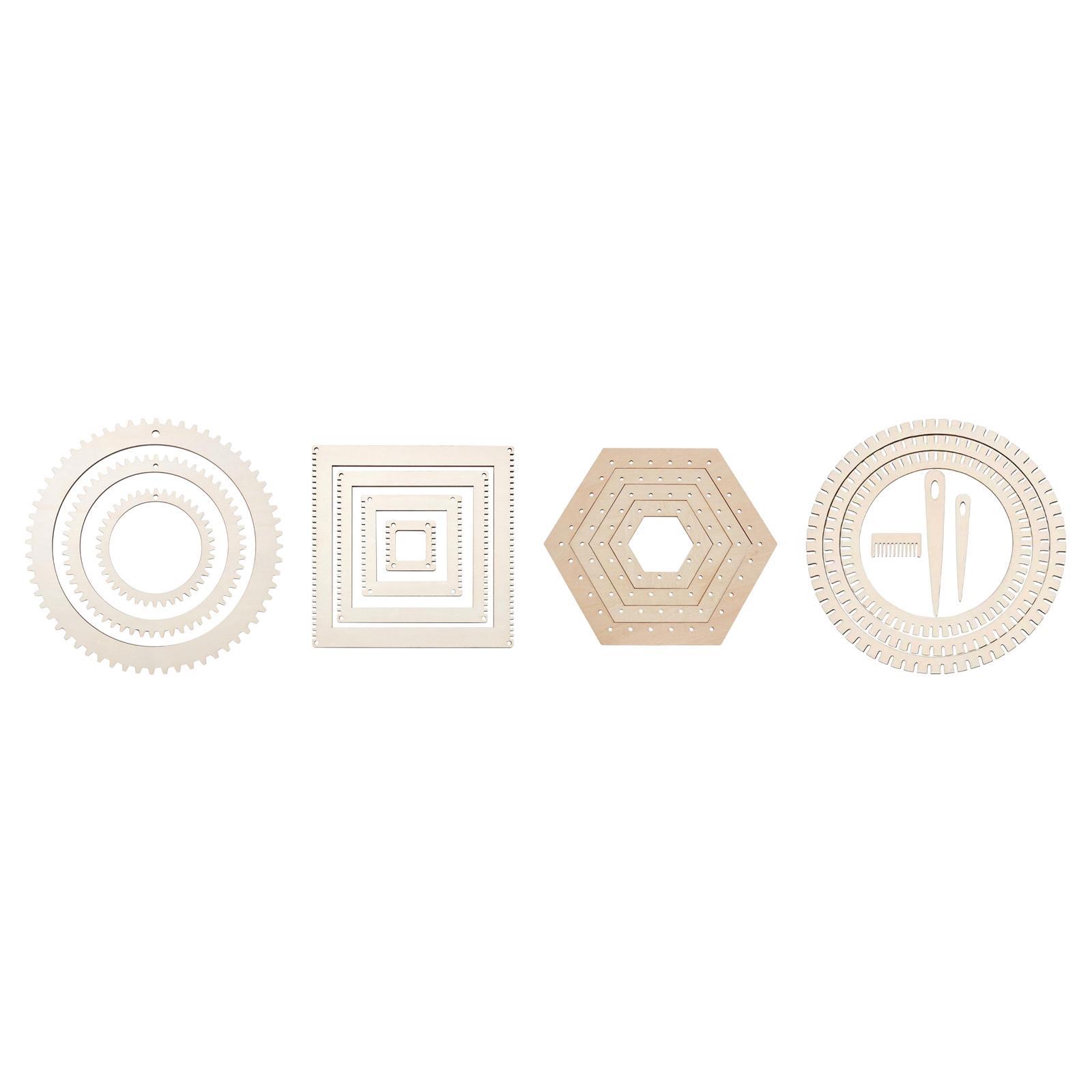 Wooden Weaving Looms Kit DIY C - đánh giá và giá Art Craft Kits For Kids