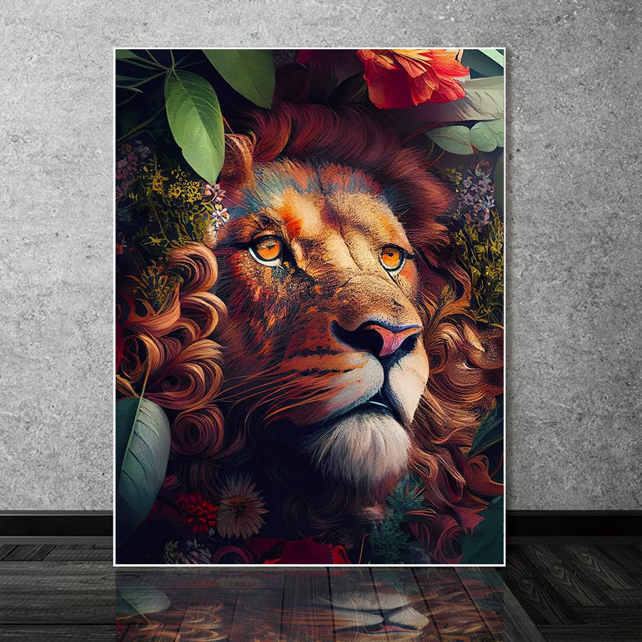 Jungle Lion Avatar Diamond Pai - đánh giá và giá Art And Craft Jungle