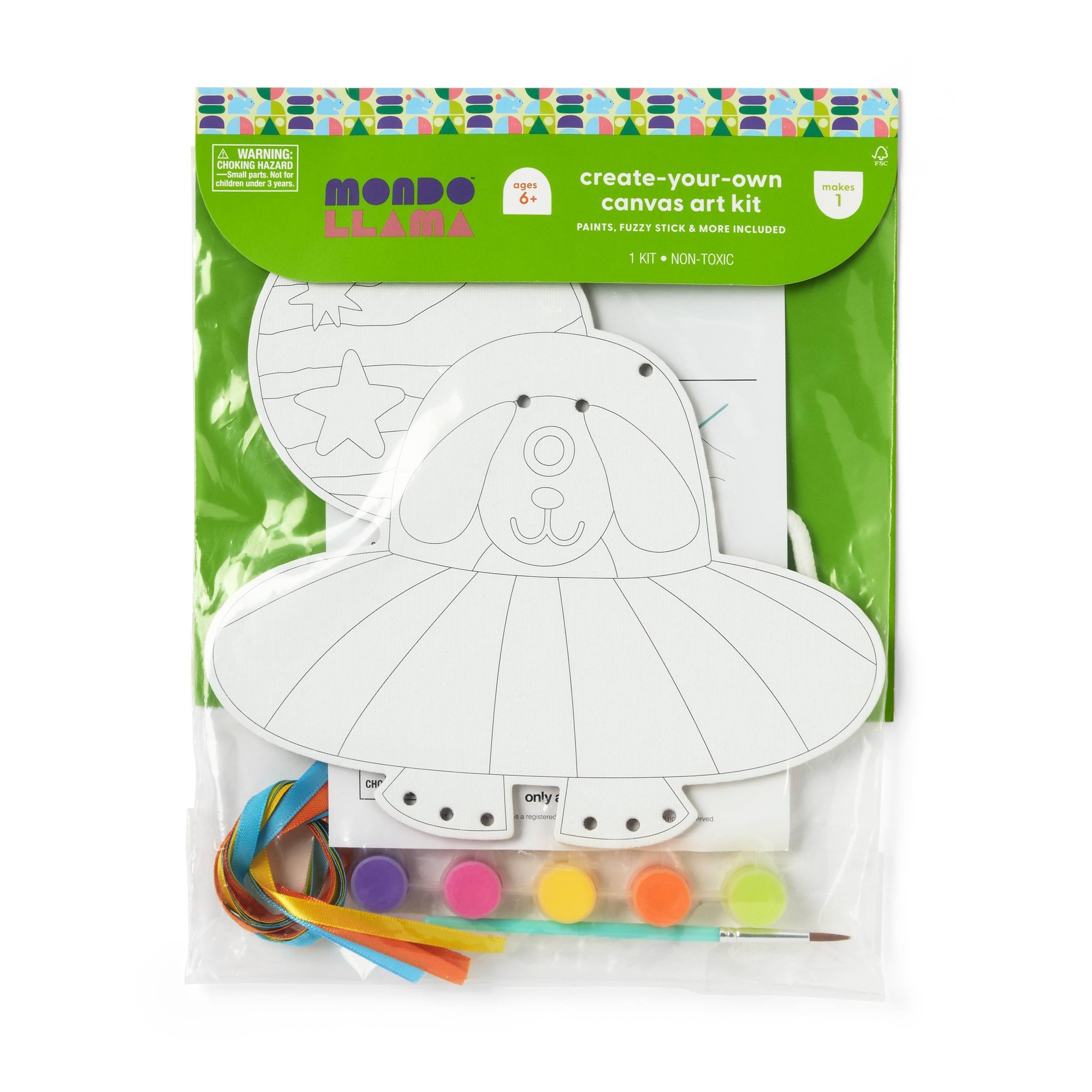 Space Dog Canvas Painting Craf - đánh giá và giá Art Craft Kits For Kids