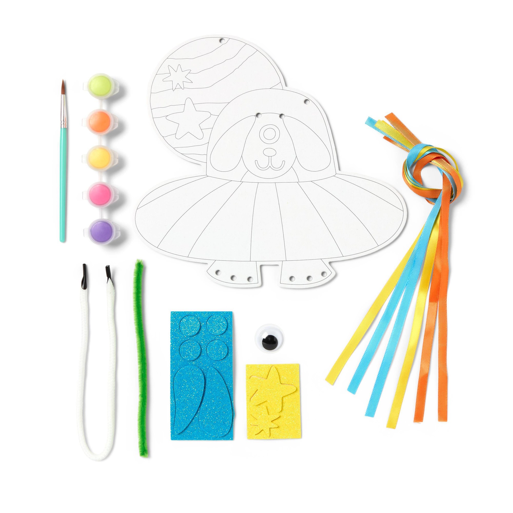 Space Dog Canvas Painting Craf - đánh giá và giá Art Craft Kits For Kids