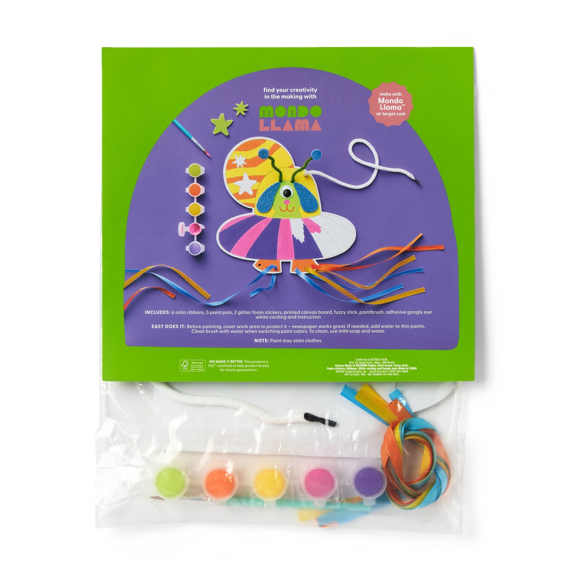 Space Dog Canvas Painting Craf - đánh giá và giá Art Craft Kits For Kids
