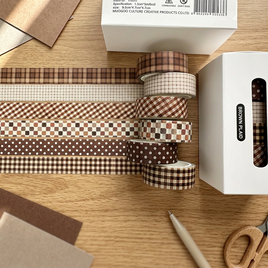 Washi Tape Set, 6 Rolls, Assor - đánh giá và giá Art Craft Journals