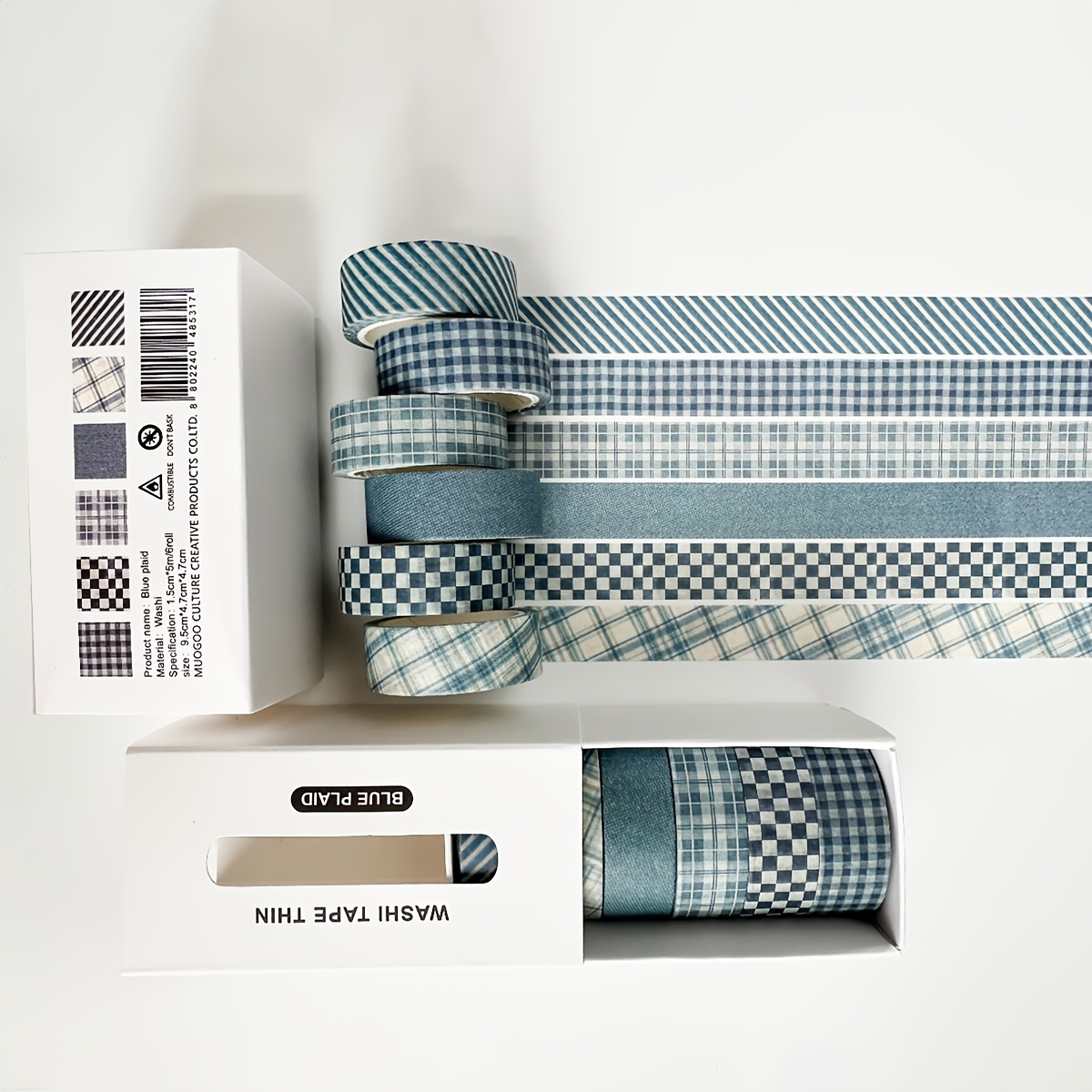 Washi Tape Set, 6 Rolls, Assor - đánh giá và giá Art Craft Journals