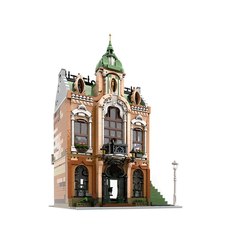 2598pcs MOC Art Gallery Modula - đánh giá và giá Art Craft Gallery