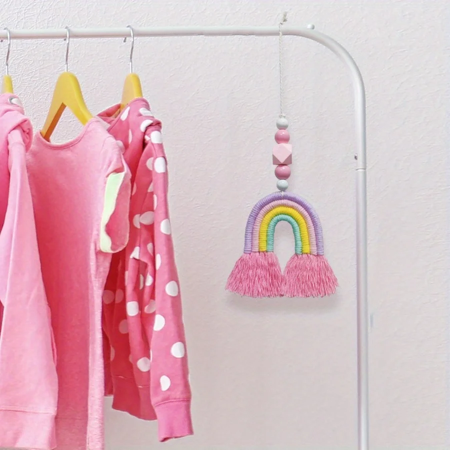 Rainbow Wind Chimes Weaving Mi - đánh giá và giá Art And Craft For Nursery
