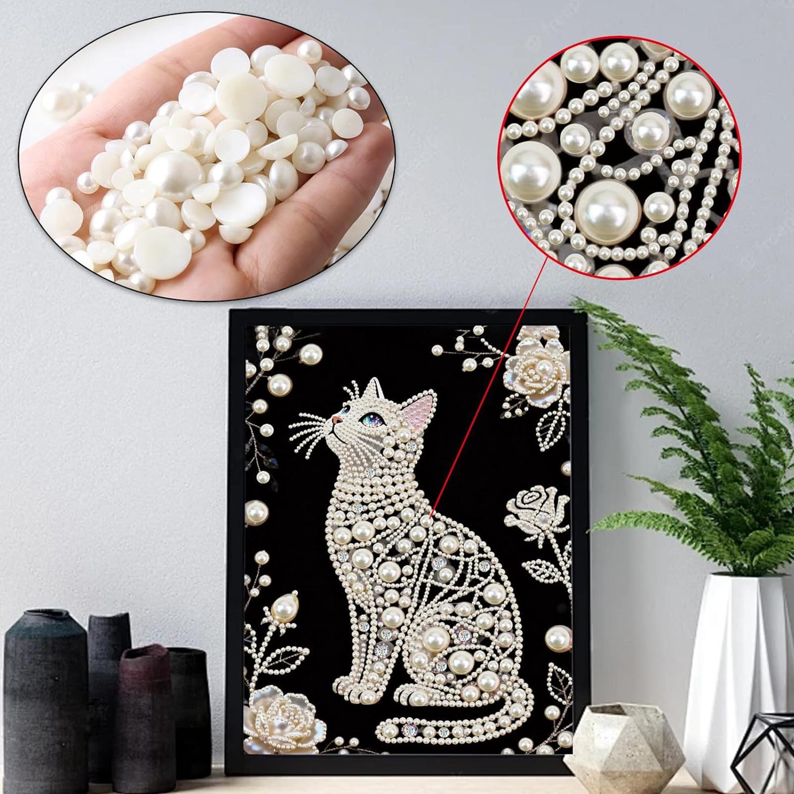 Cat Shape Pearl Painting Kits  - đánh giá và giá Art Craft Mother'S Day