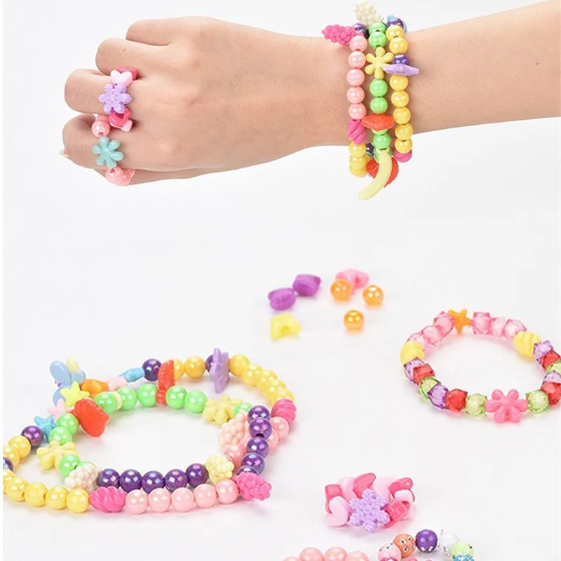 Girls DIY Bead Set Jewelry Mak - đánh giá và giá Art Craft Kits For Kids