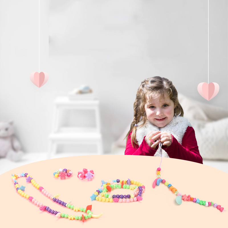 Girls DIY Bead Set Jewelry Mak - đánh giá và giá Art Craft Kits For Kids