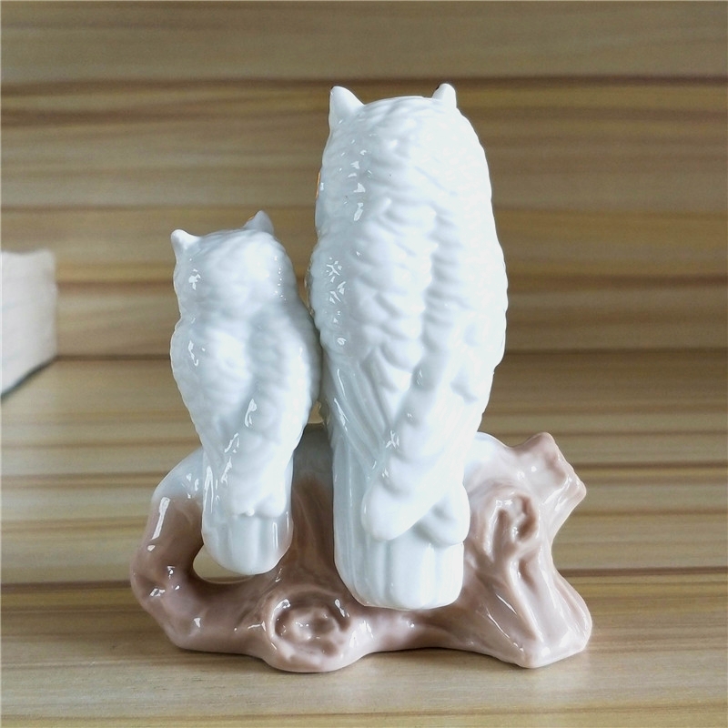Gilt Porcelain Mother Owl Figu - đánh giá và giá Art Craft Mother'S Day