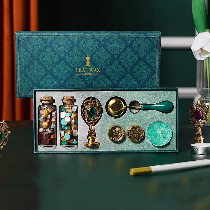 Wax Seal Stamp Set Vintage Kit - đánh giá và giá Batik Wax Kit
