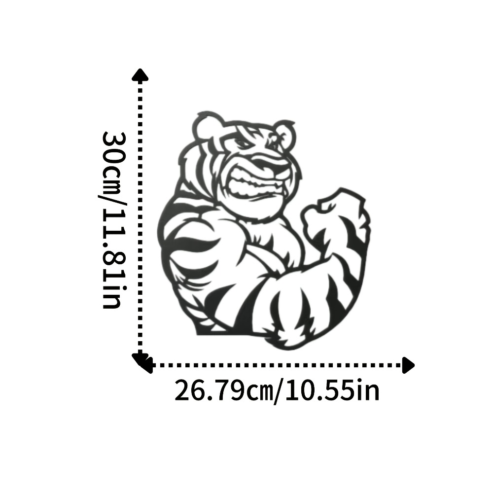 CIFBUY Metal Wall Art Fierce T - đánh giá và giá Art And Craft Jungle