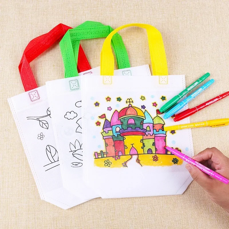 1-10pcs Sets DIY Graffiti Bag  - đánh giá và giá Art Craft 4 Years Old
