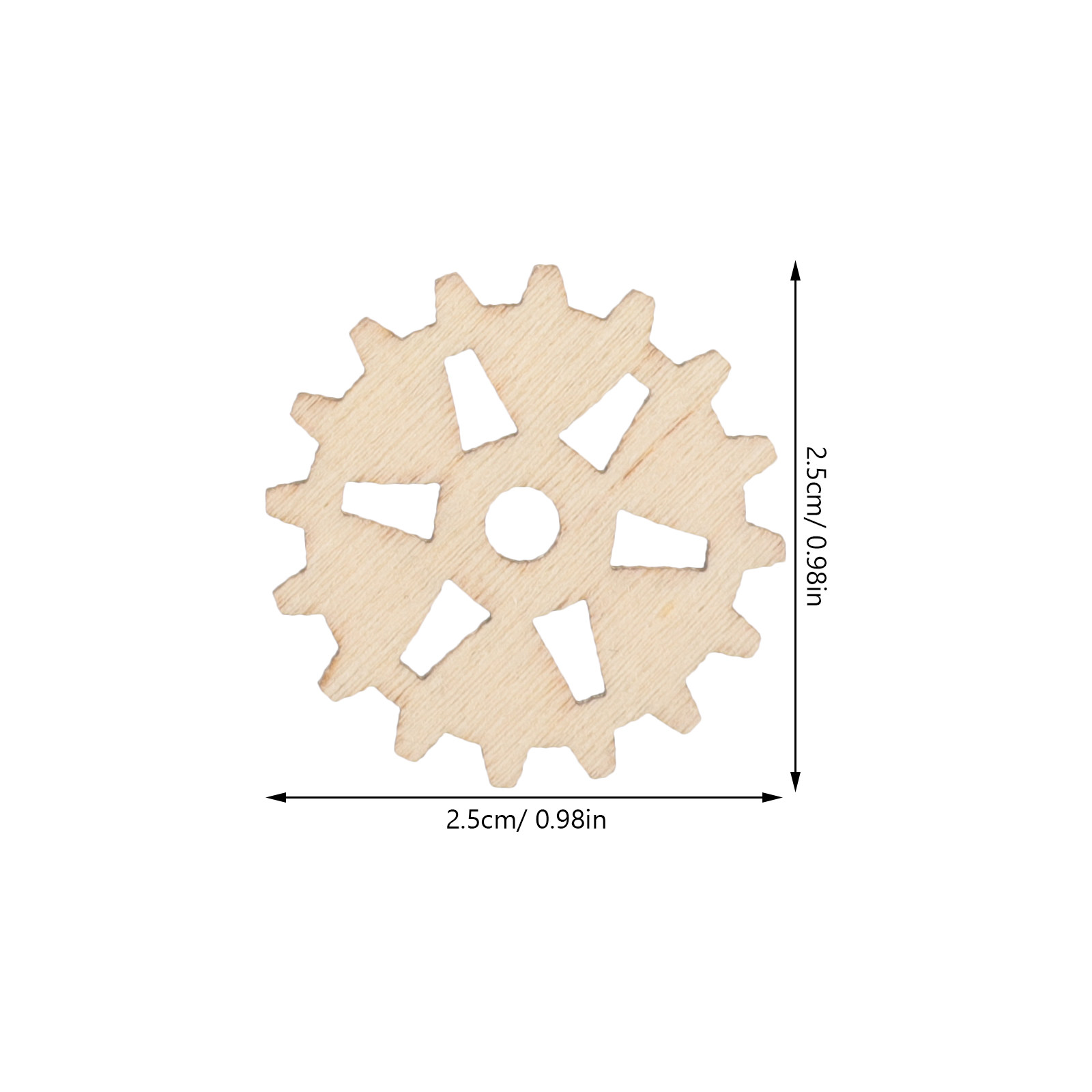 100Pcs Wooden Gear Craft Kit N - đánh giá và giá Art And Craft For Nursery