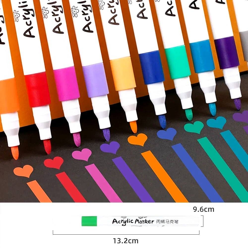 Soft Tip Acrylic Marker Pen Se - đánh giá và giá Art Craft 4 Years Old