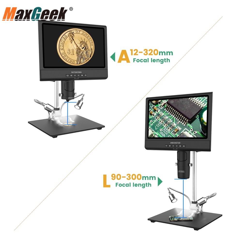 Maxgeek Andonstar AD209 10-inc - đánh giá và giá Art Craft Video