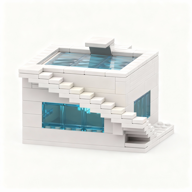 193pcs MOC Outdoor Small Swimm - đánh giá và giá Art Craft Ideas For Christmas