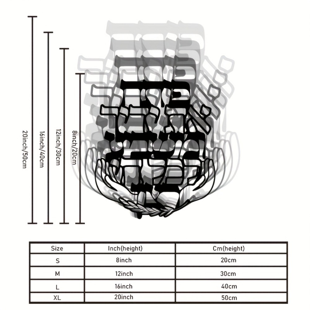 CIFBUY Metal Wall Art Hebrew B - đánh giá và giá Art & Craft Of Problem Solving