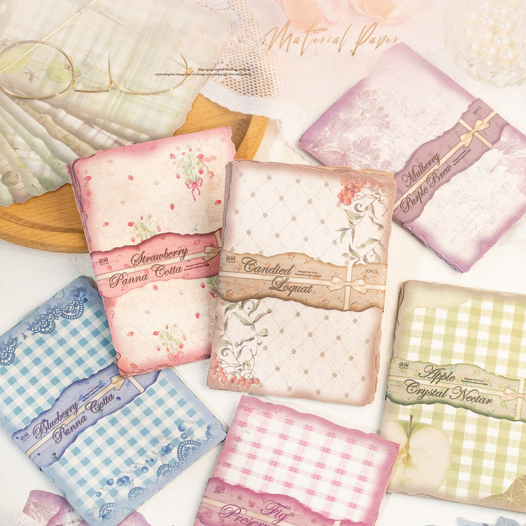30sheets Vintage Scrapbook Pap - đánh giá và giá Art Craft Journals