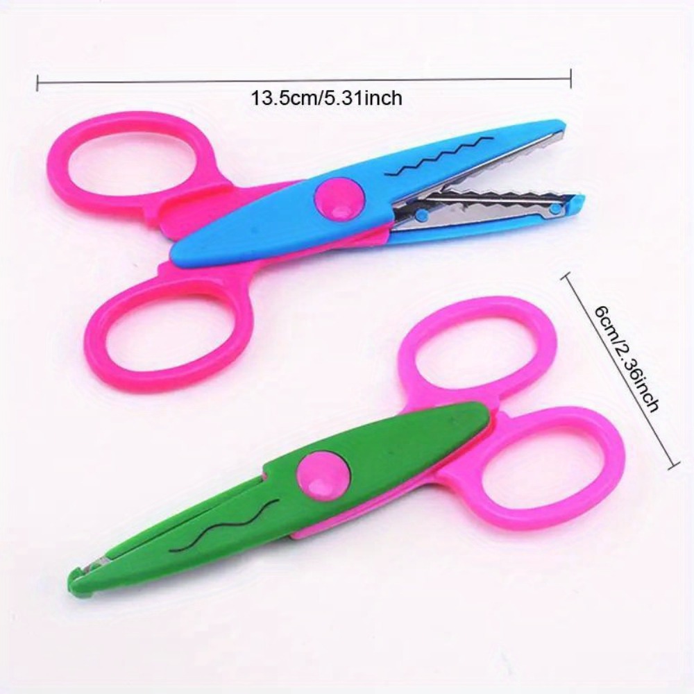 6Pcs/Set Decorative Wavy Sciss - đánh giá và giá Art Craft 4 Years Old