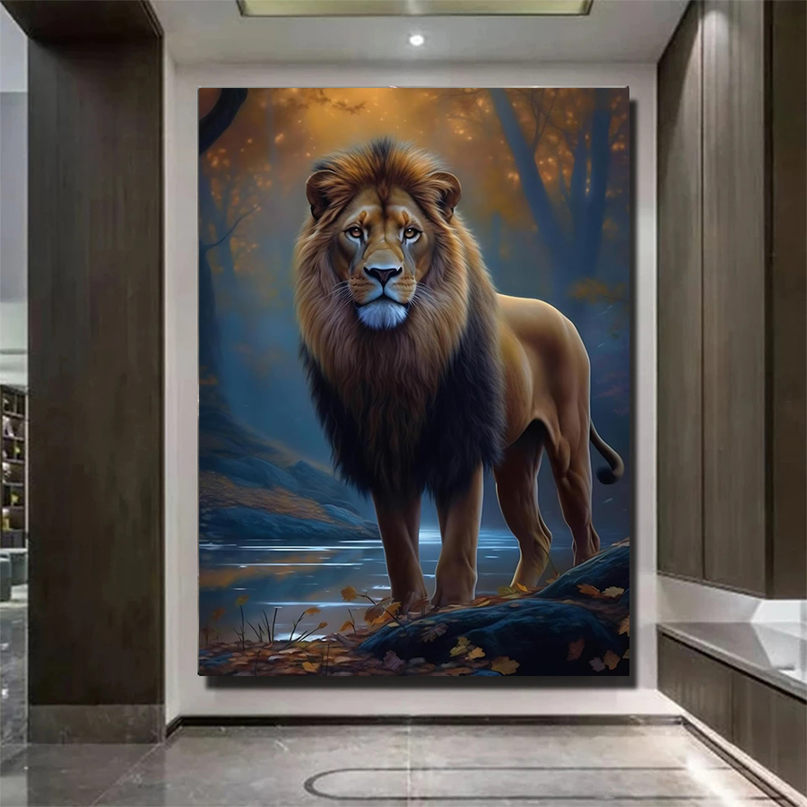 5D Diamond Art Kit Jungle Anim - đánh giá và giá Art And Craft Jungle