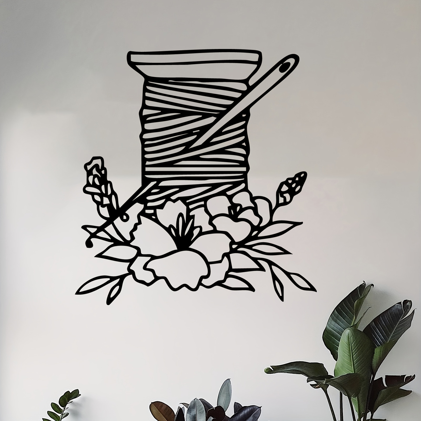 Thread Spool Floral Metal Wall - đánh giá và giá Art Craft Mother'S Day