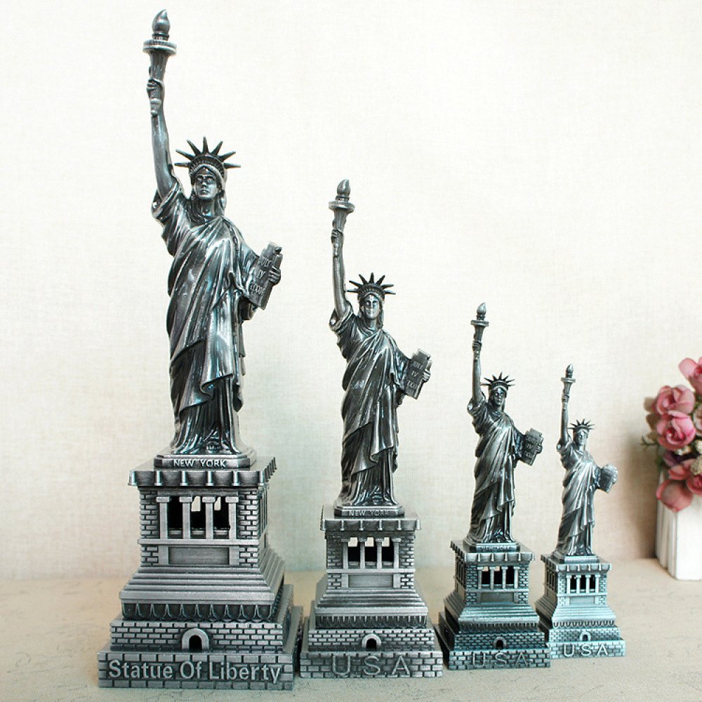 Vintage Metal Statue Of Libert - đánh giá và giá Unique Art Craft