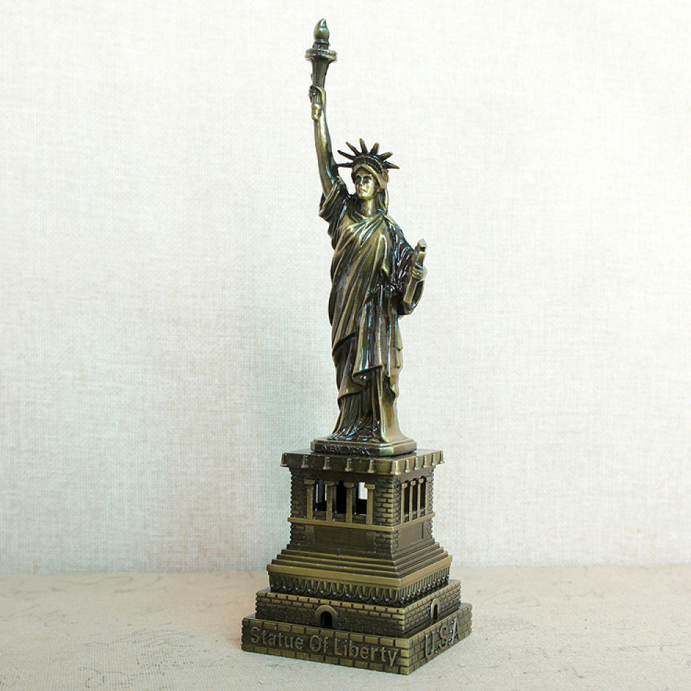Vintage Metal Statue Of Libert - đánh giá và giá Unique Art Craft