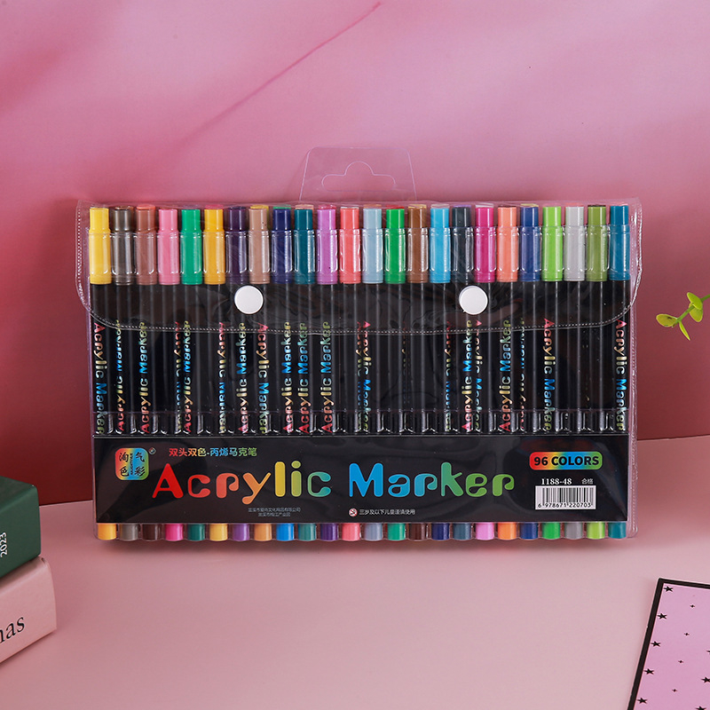 24‑120 Colors Dual‑Tip Acrylic - đánh giá và giá Copic Marker Classic